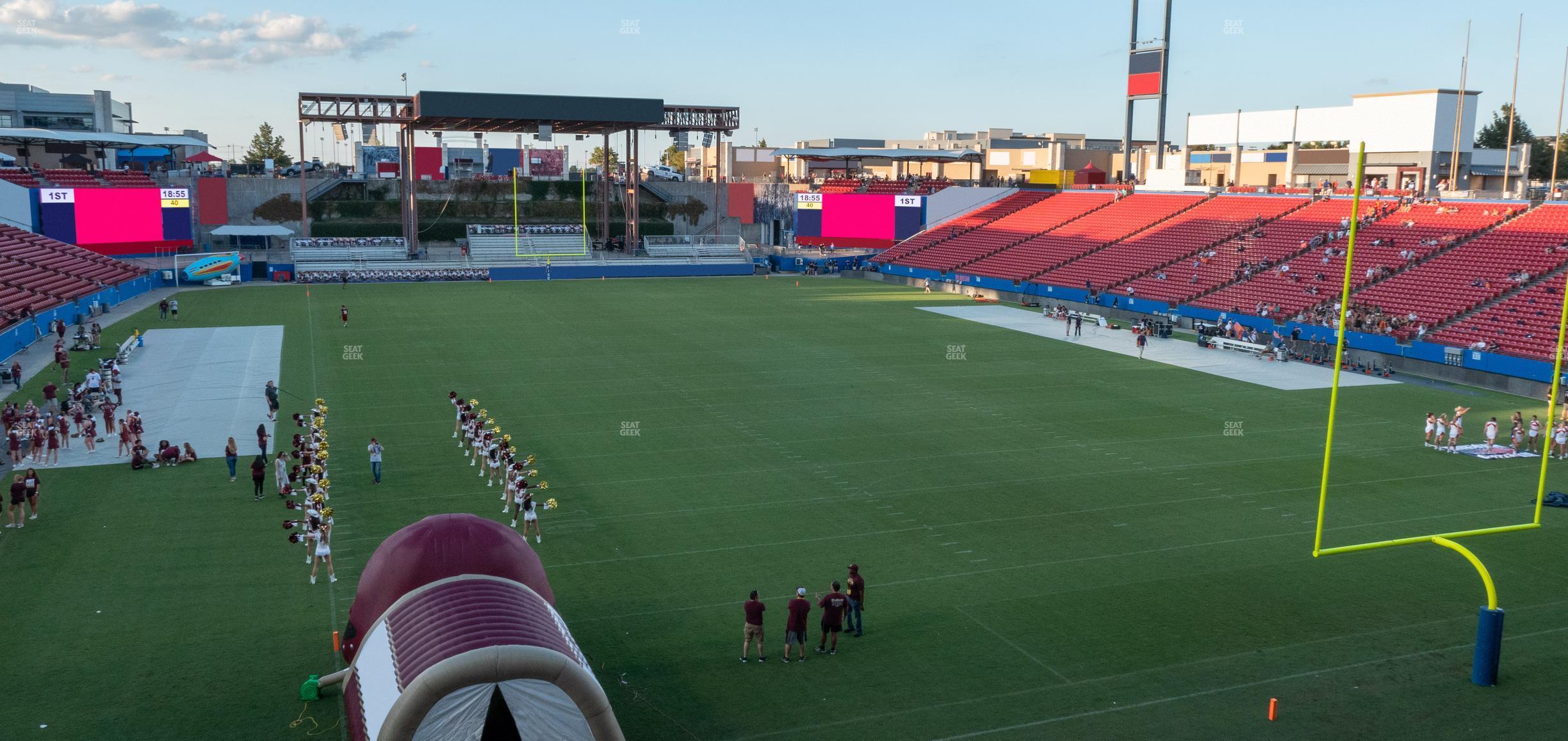 Seating view for Toyota Stadium Section 214