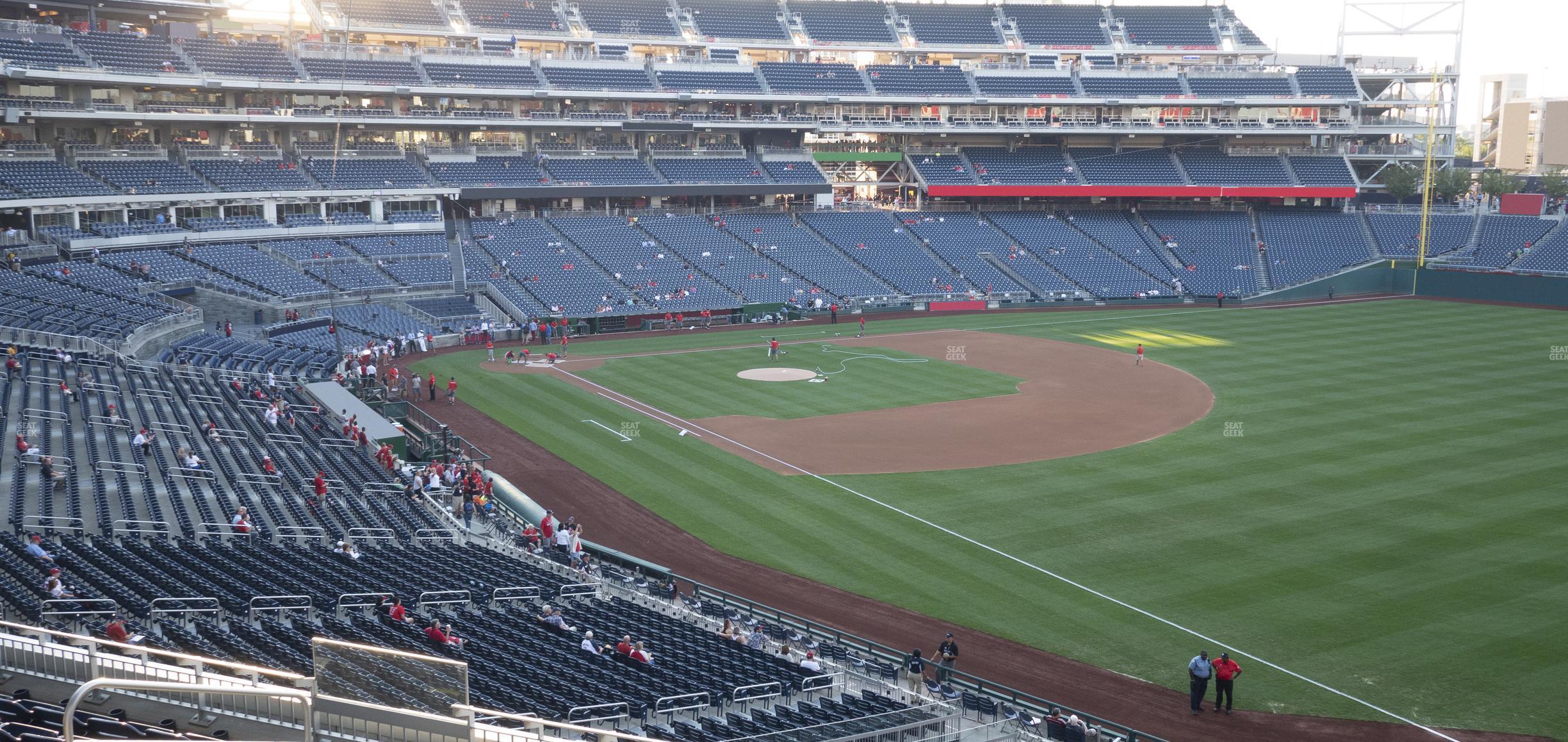 Seating view for Nationals Park Section 229