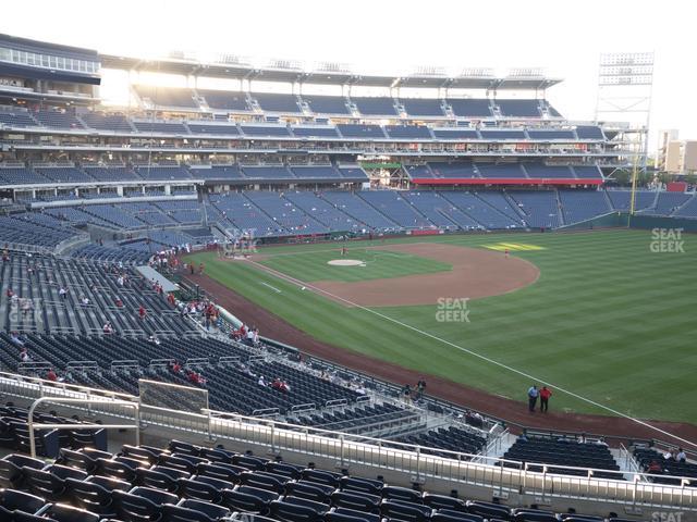 Seating view for Nationals Park Section 229