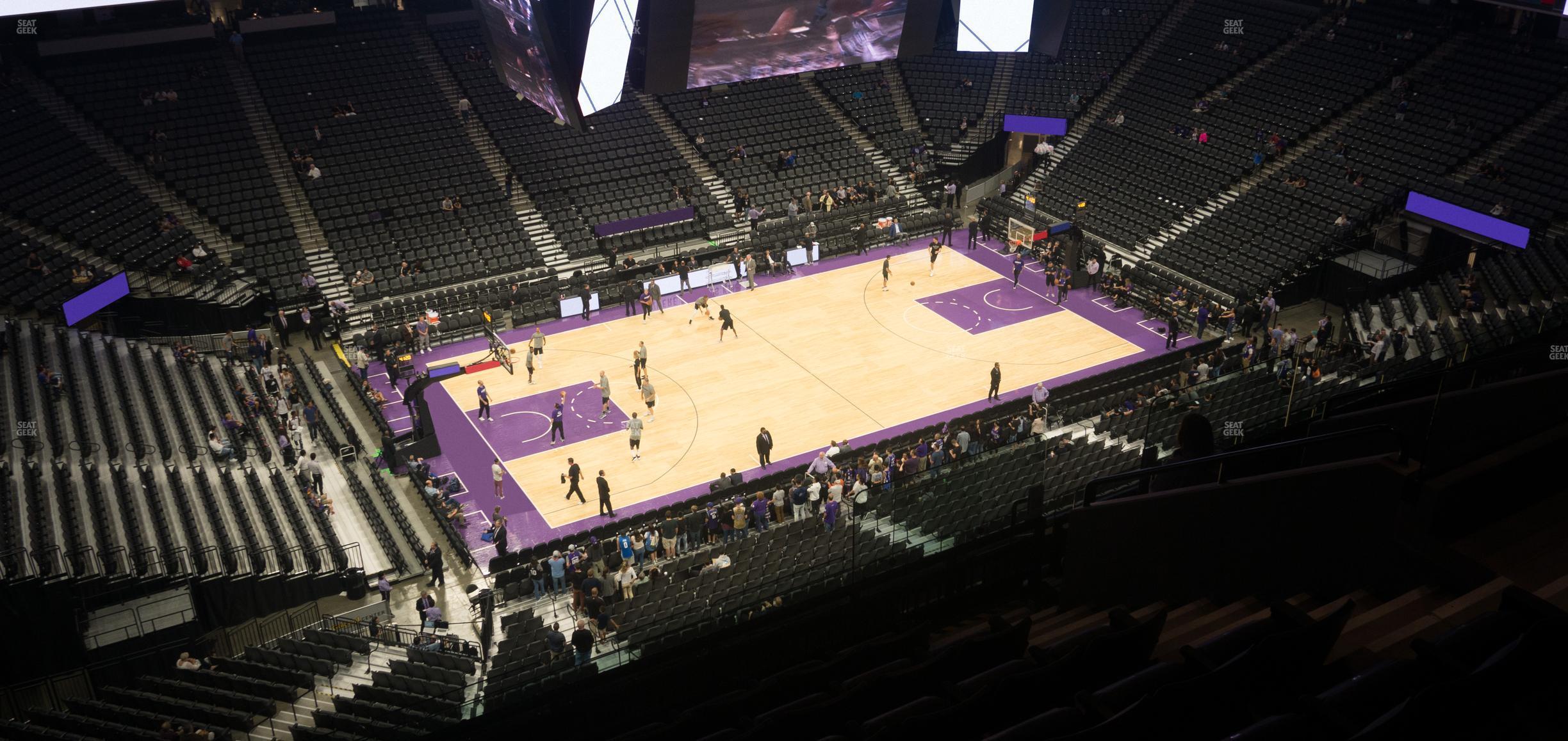 Seating view for Golden 1 Center Section 220