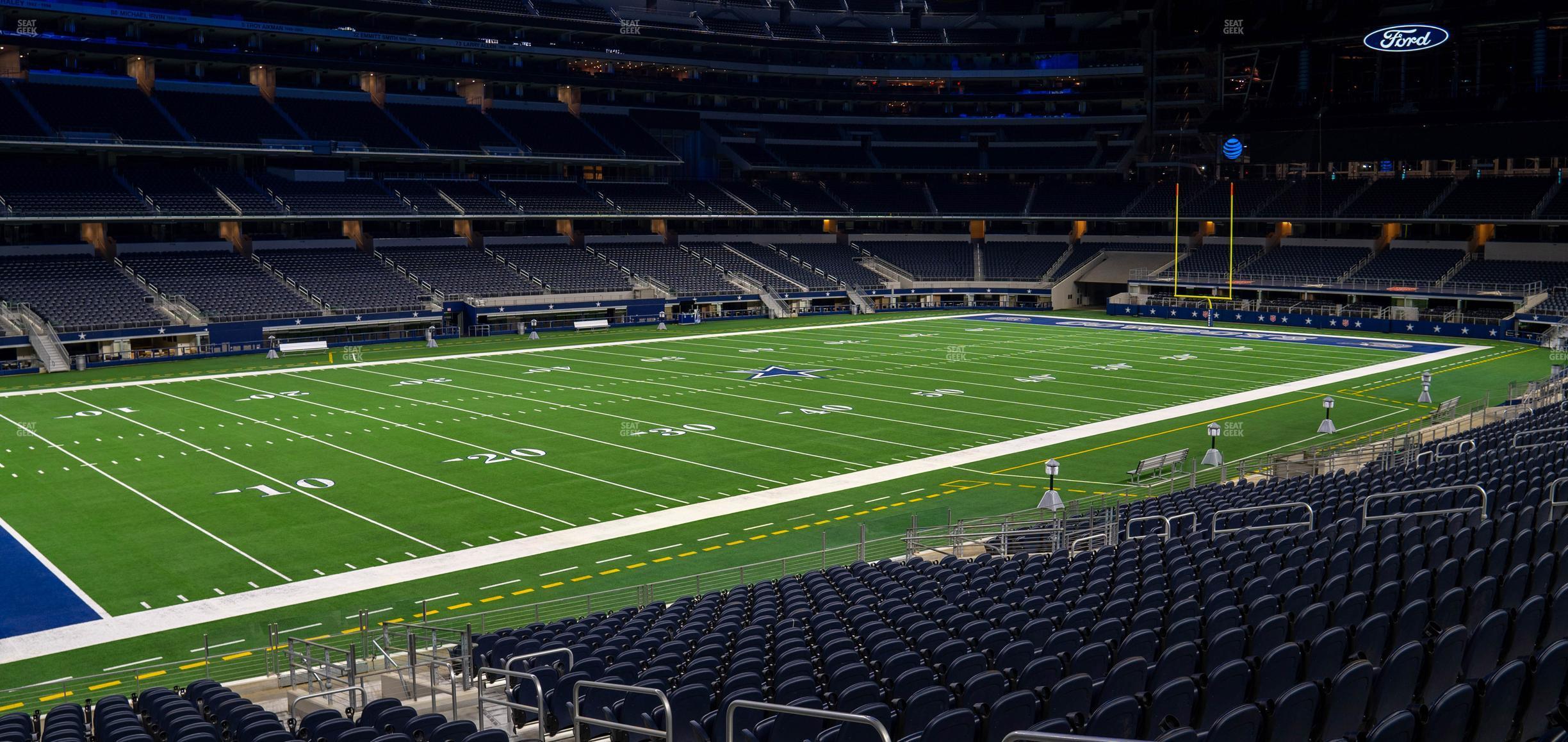 Seating view for AT&T Stadium Section Hall Of Fame Suite 230