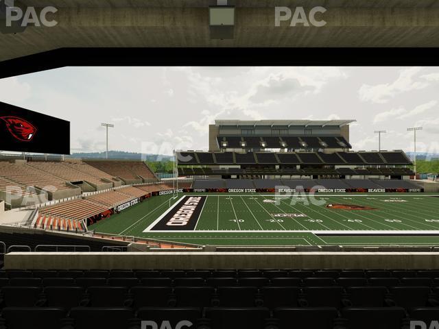 Seating view for Reser Stadium Section 119