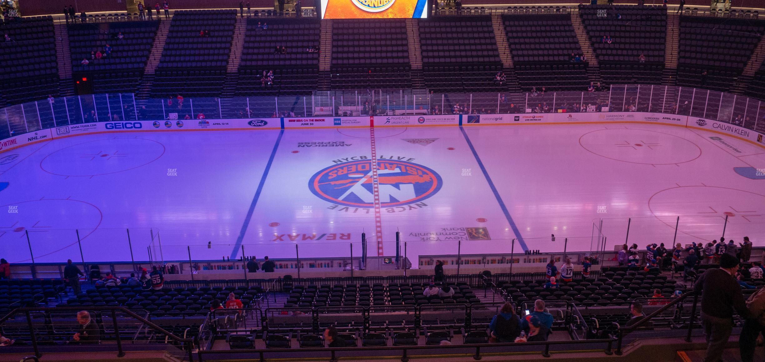 Seating view for Nassau Coliseum Section 223