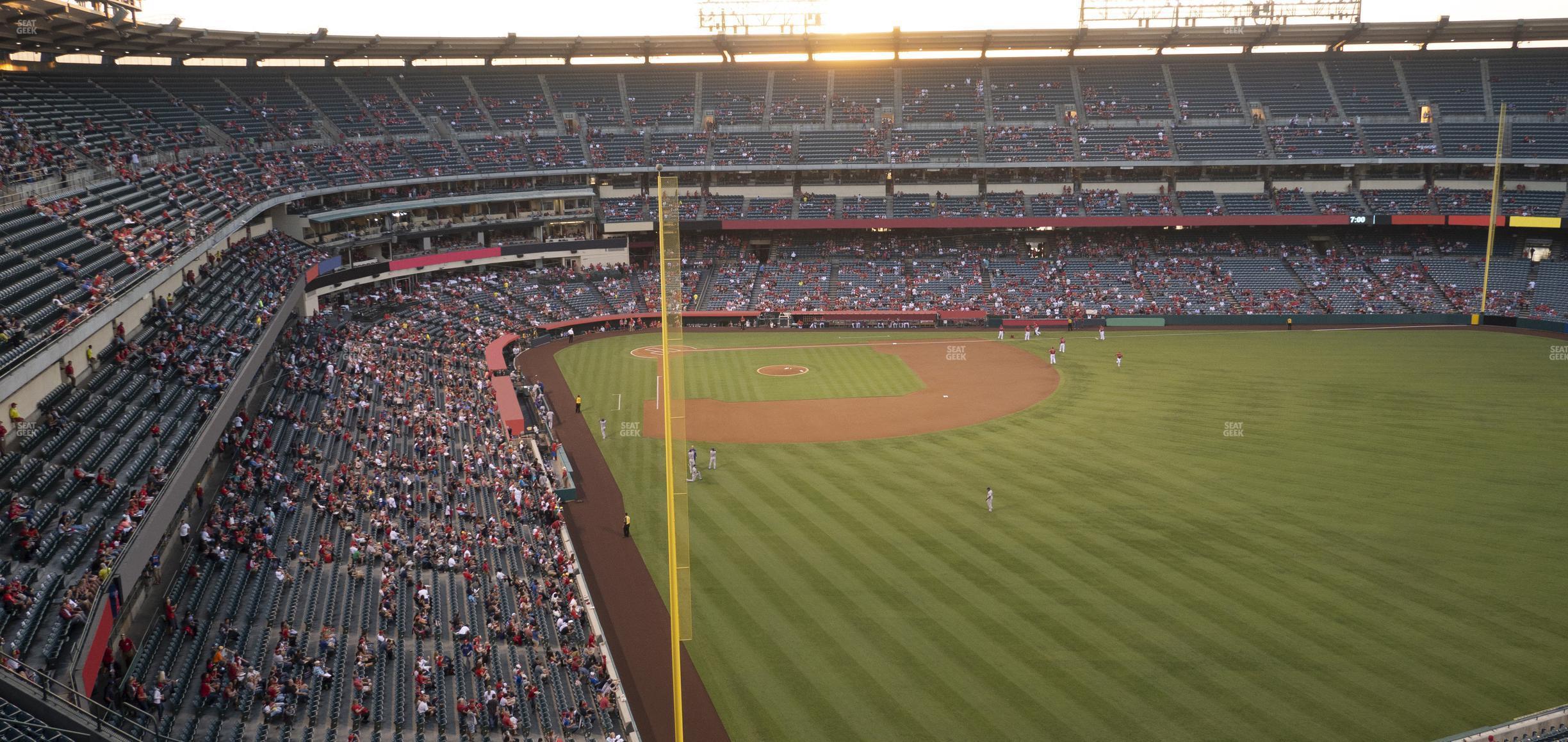 Seating view for Angel Stadium of Anaheim Section 540