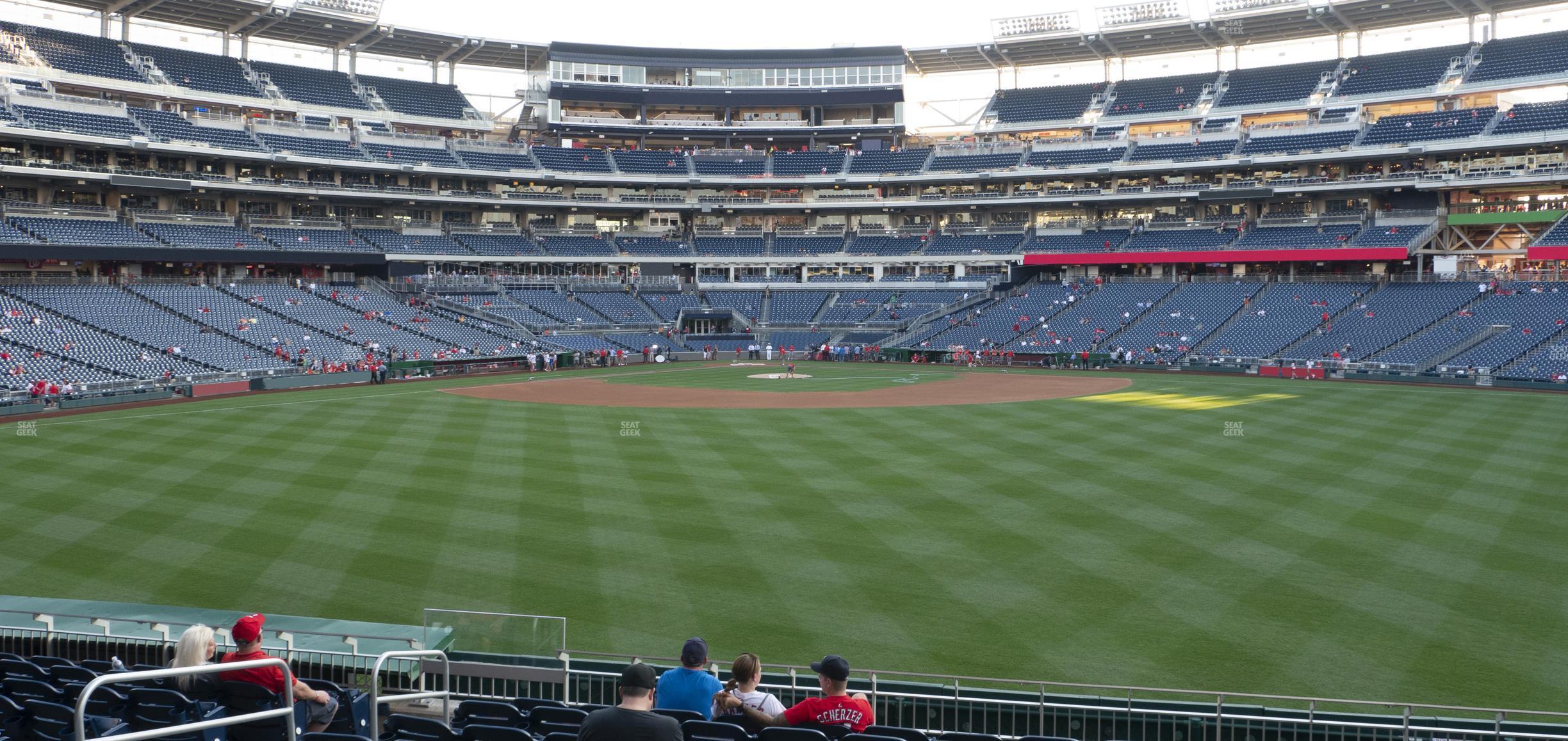 Seating view for Nationals Park Section 143