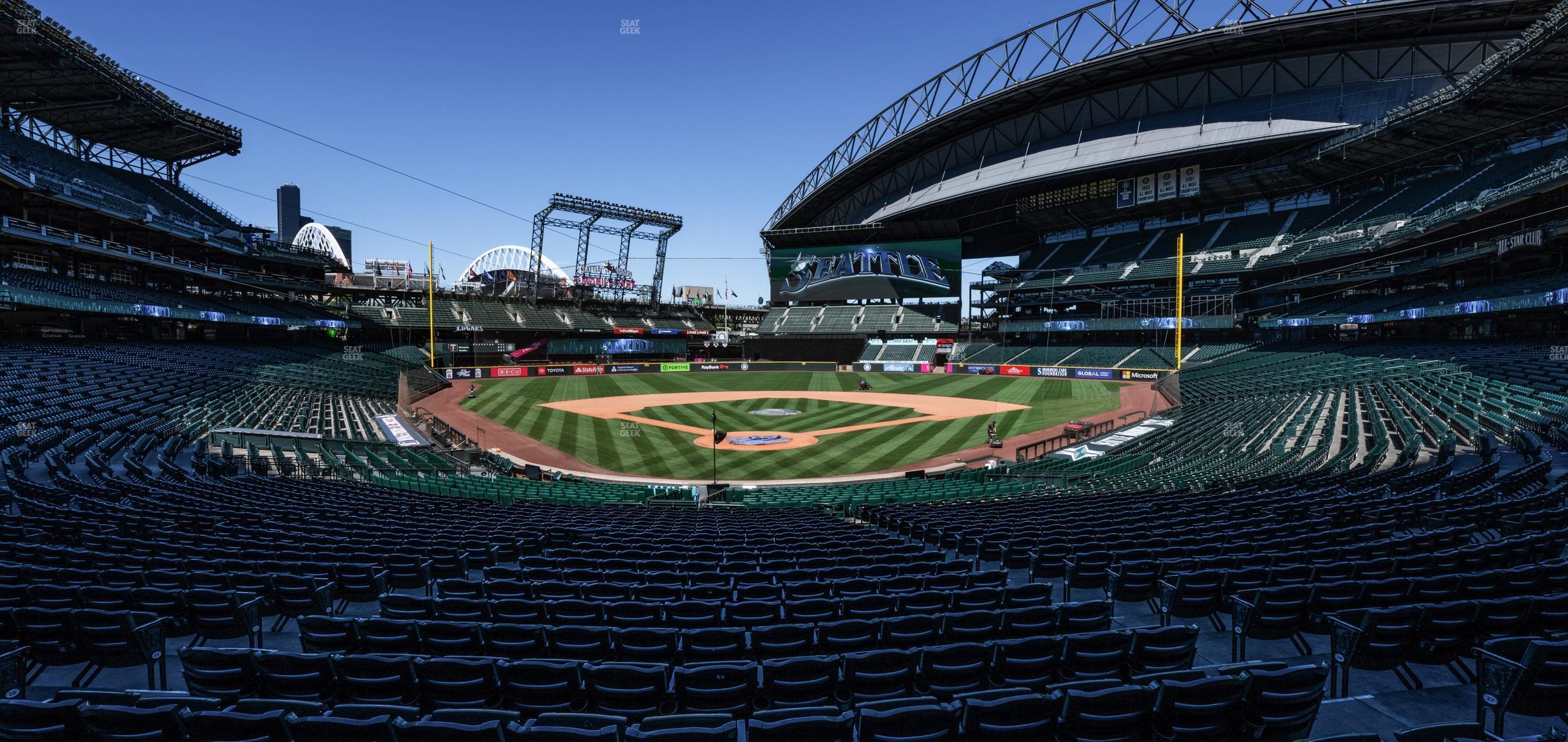 Seating view for T-Mobile Park Section 129