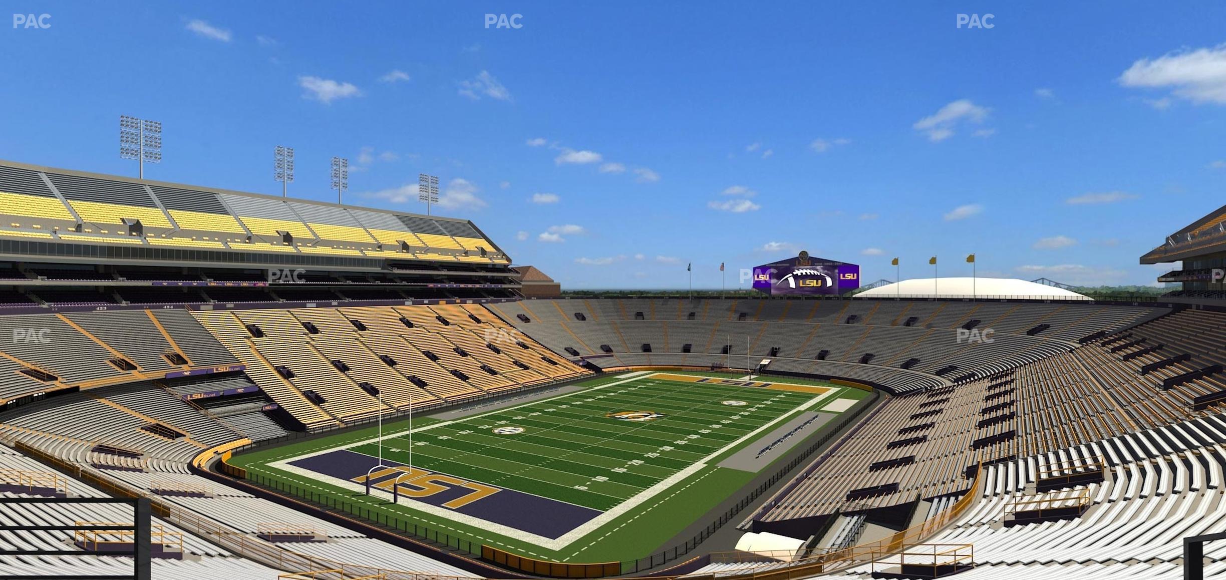 Seating view for Tiger Stadium Section Suite 139