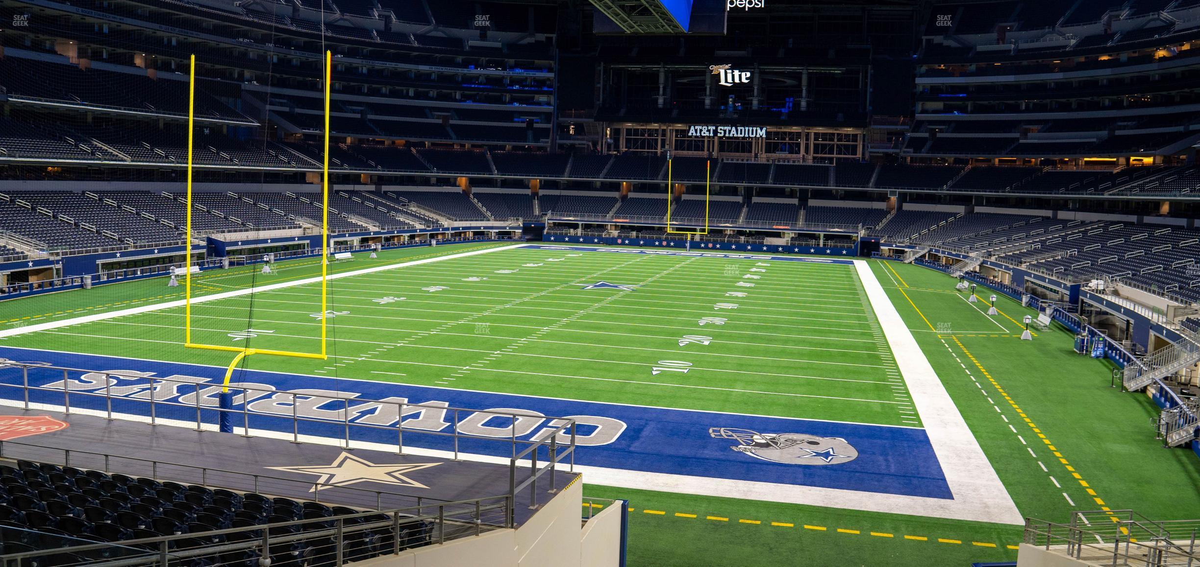 Seating view for AT&T Stadium Section Hall Of Fame Suite 216