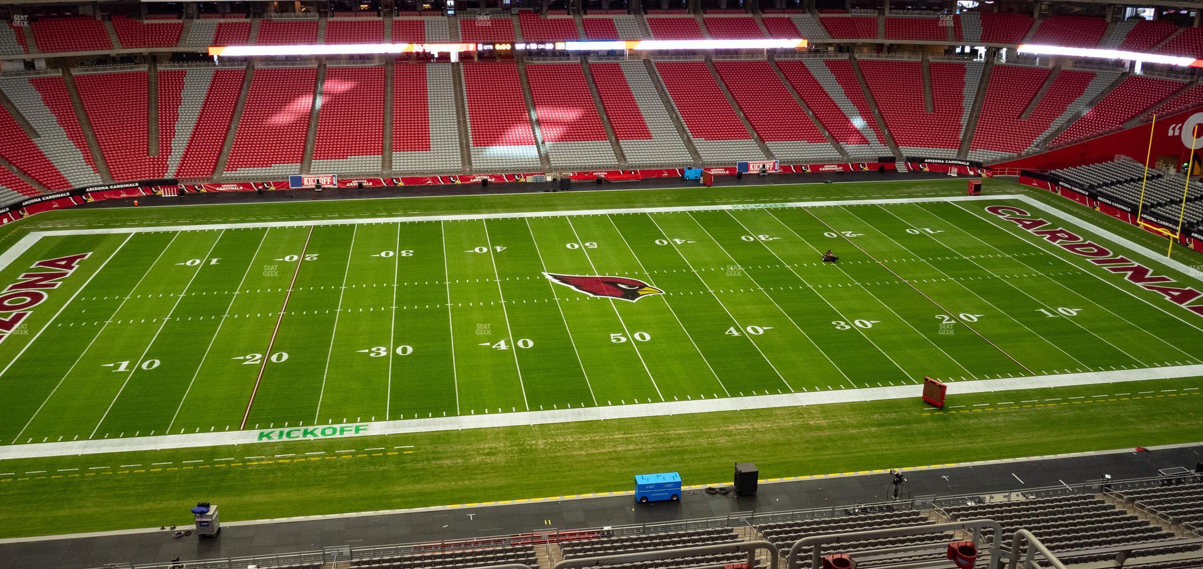 Seating view for State Farm Stadium Section Ring Of Honor Wc 414