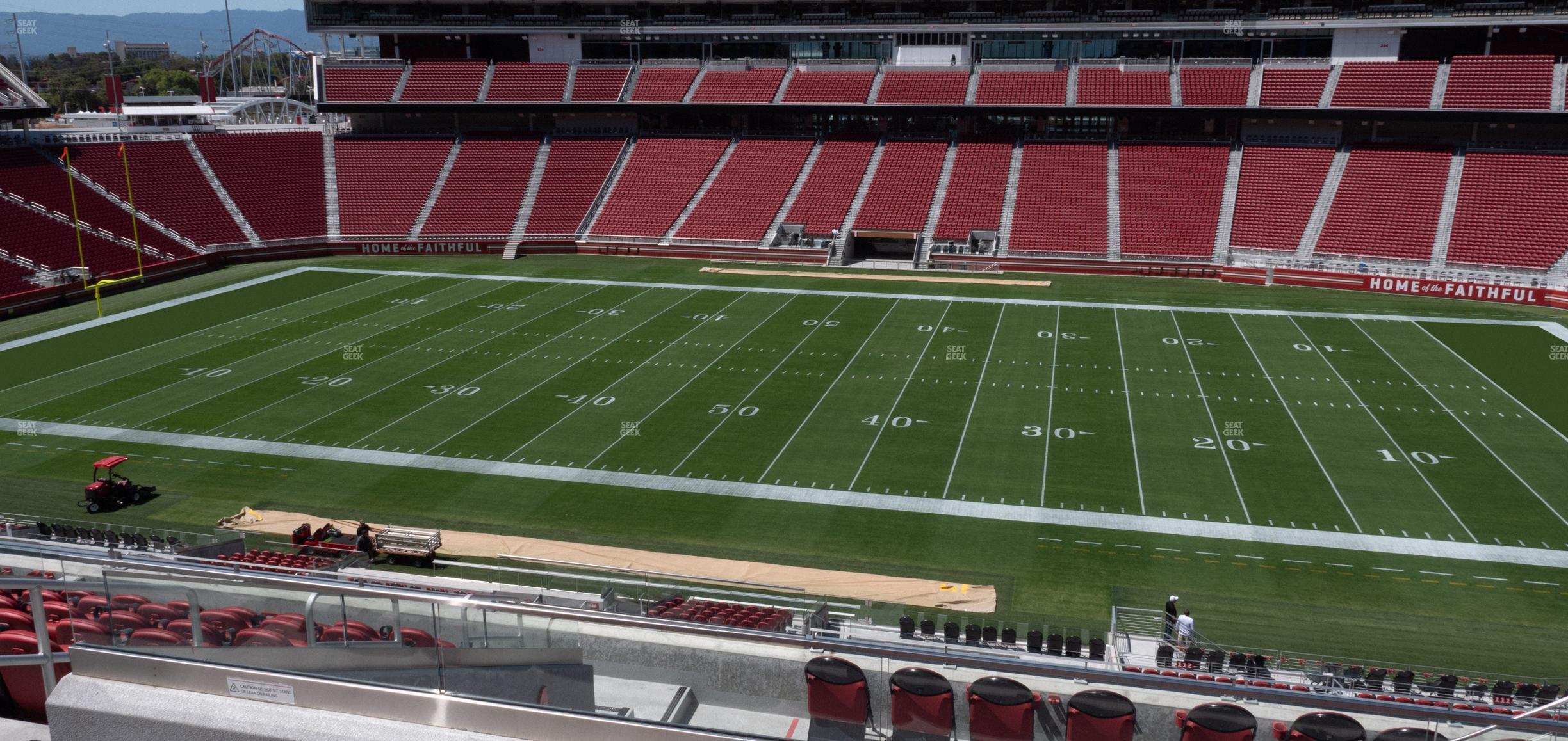 Seating view for Levi's Stadium Section C 214