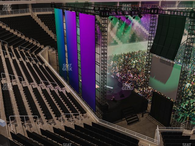 Seating view for Moody Center ATX Section Loge 9