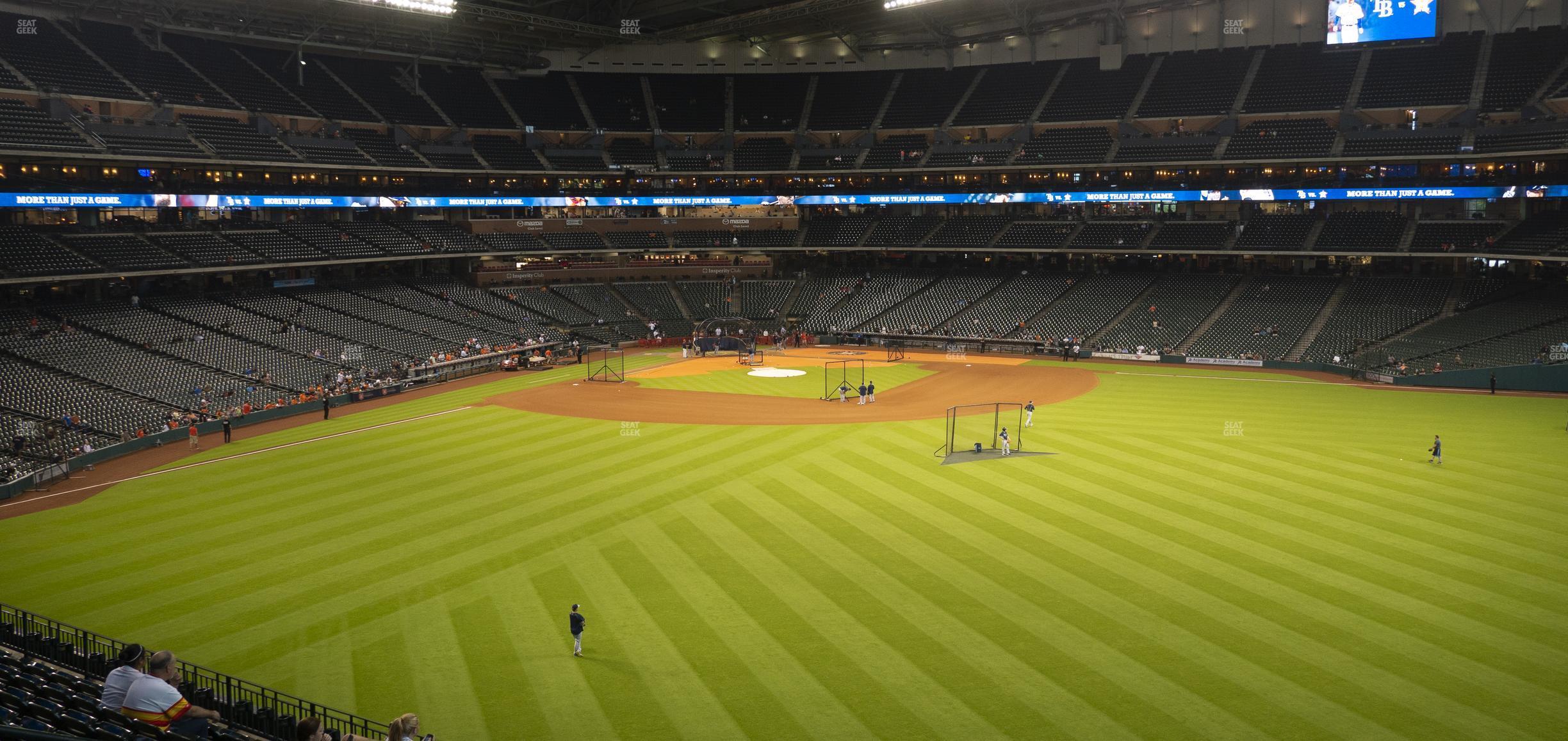 Seating view for Minute Maid Park Section 255