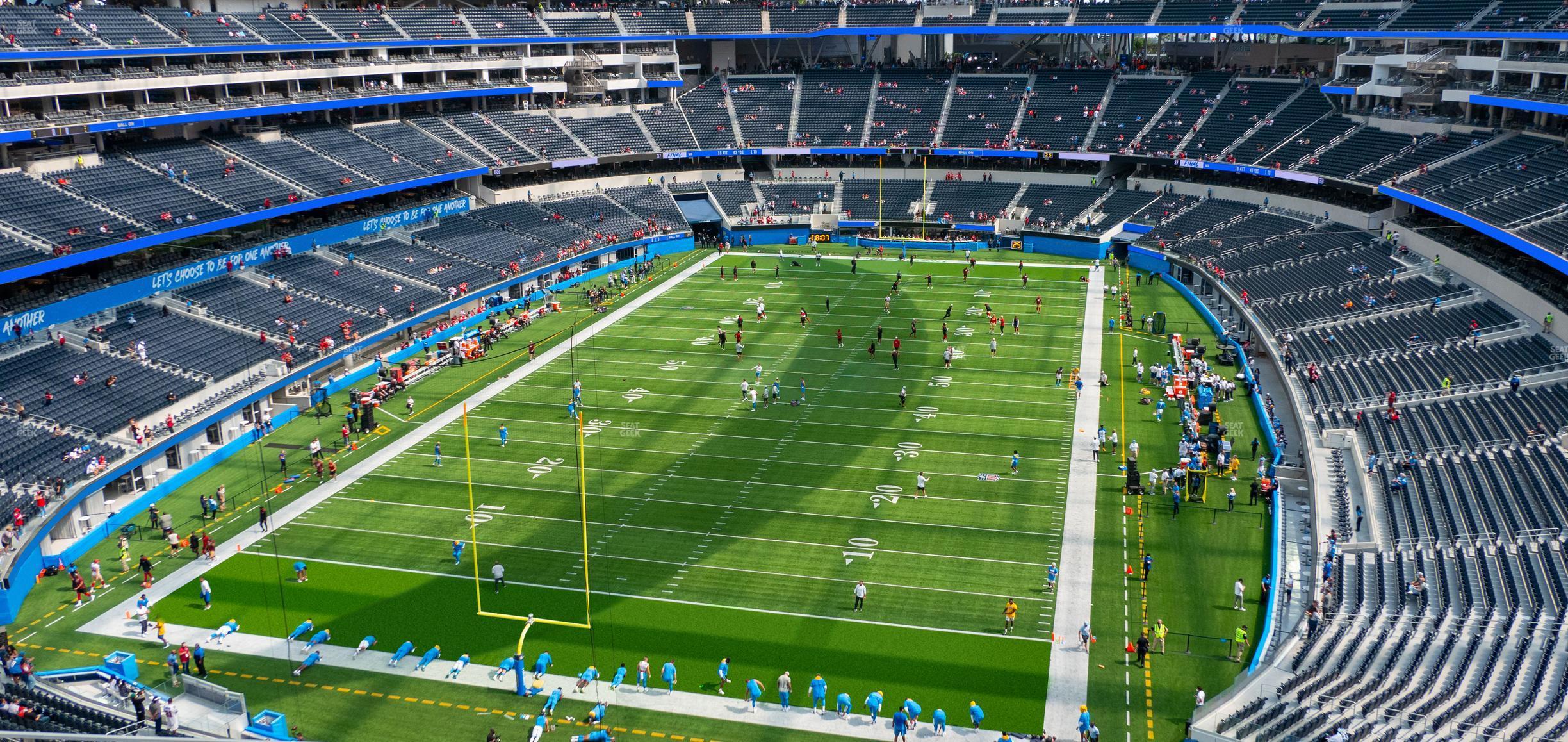 Seating view for SoFi Stadium Section 311