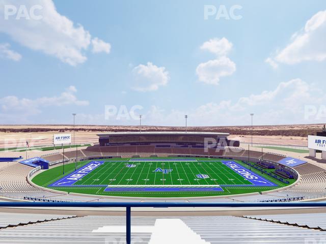 Seating view for Falcon Stadium Section Od 7