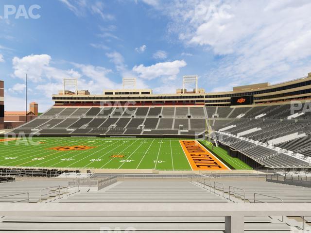 Seating view for Boone Pickens Stadium Section 132