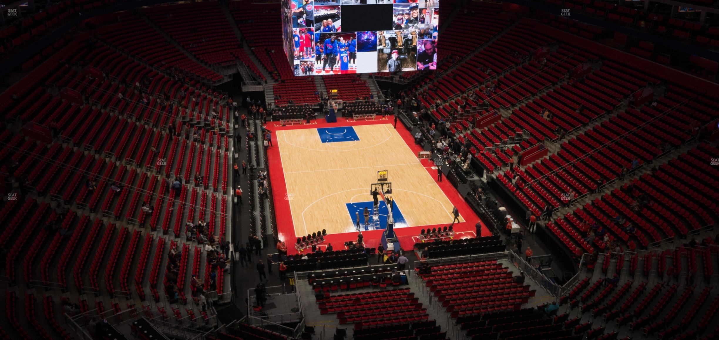 Seating view for Little Caesars Arena Section 204