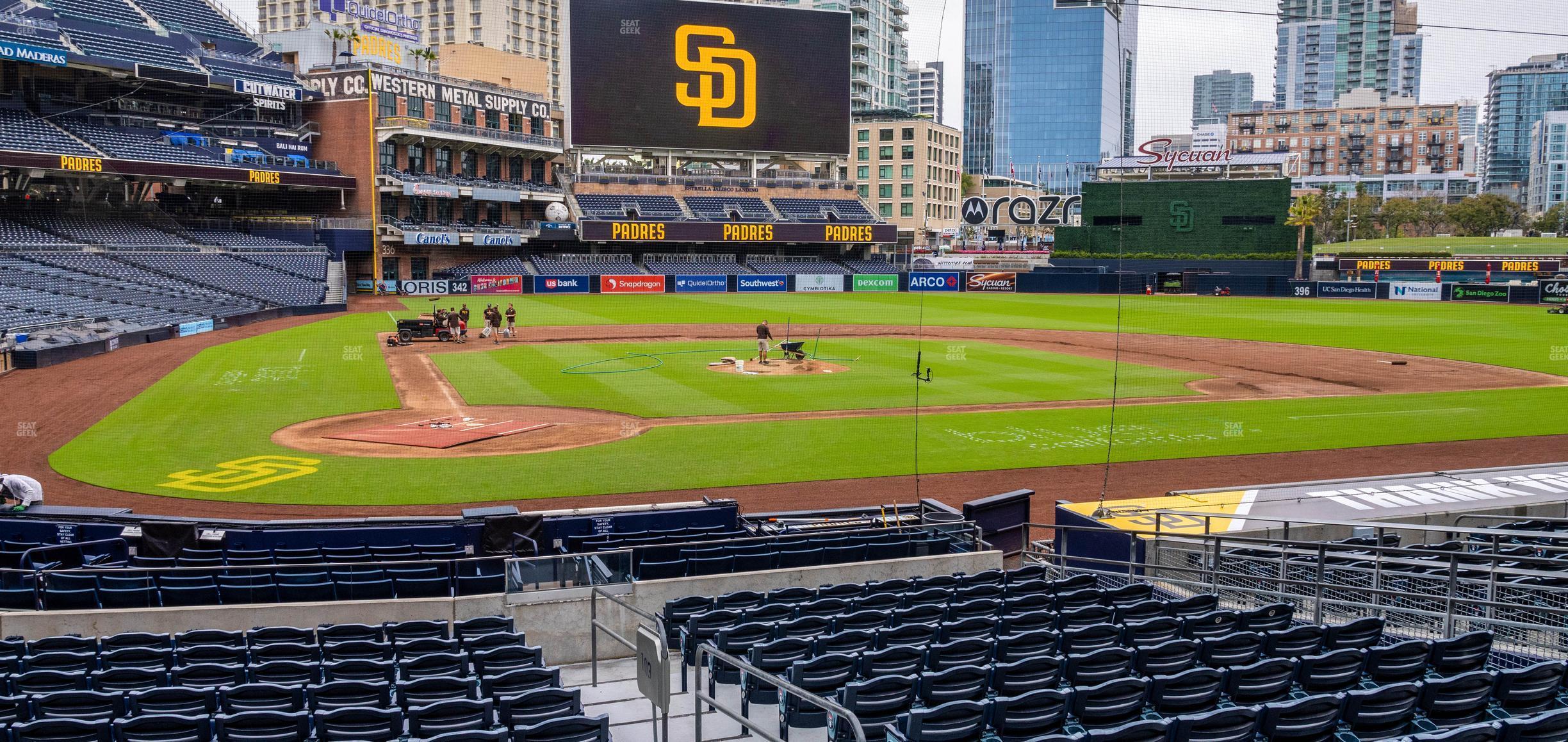 Seating view for Petco Park Section Box 6