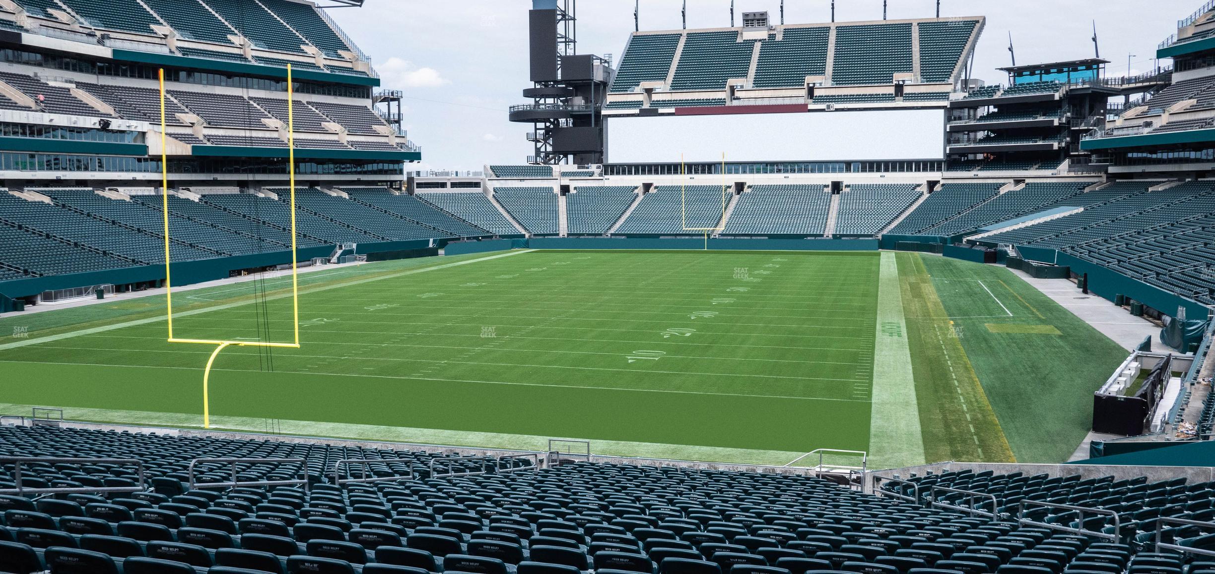 Seating view for Lincoln Financial Field Section 111