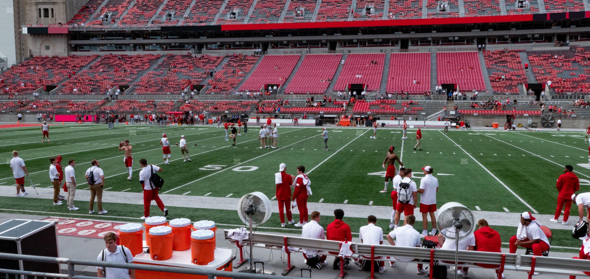 Seating view for Ohio Stadium Section 20 Aa