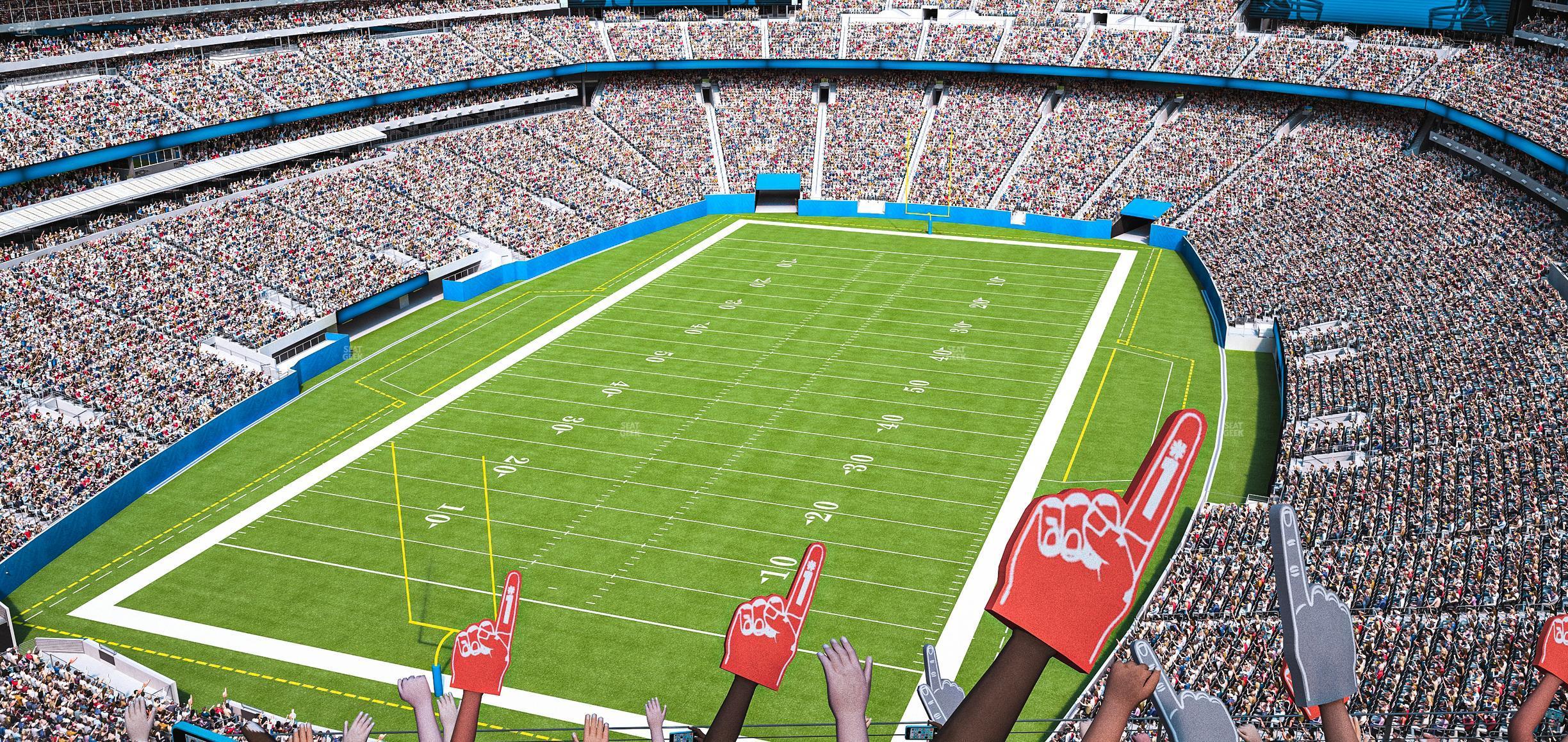 Seating view for MetLife Stadium Section 323