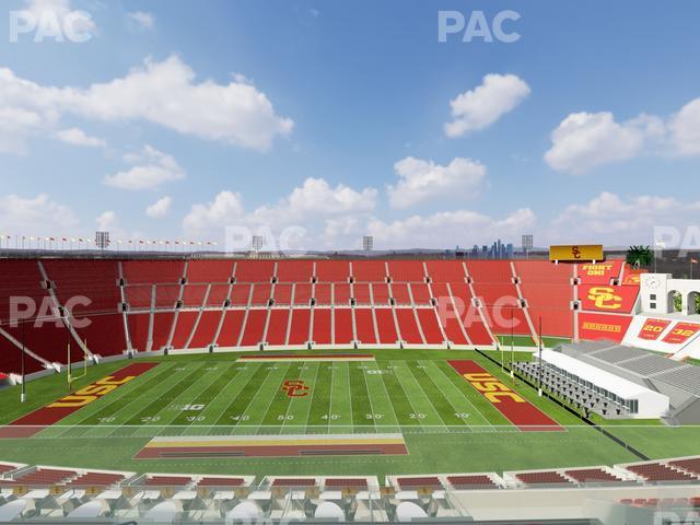 Seating view for Los Angeles Memorial Coliseum Section Suite 509