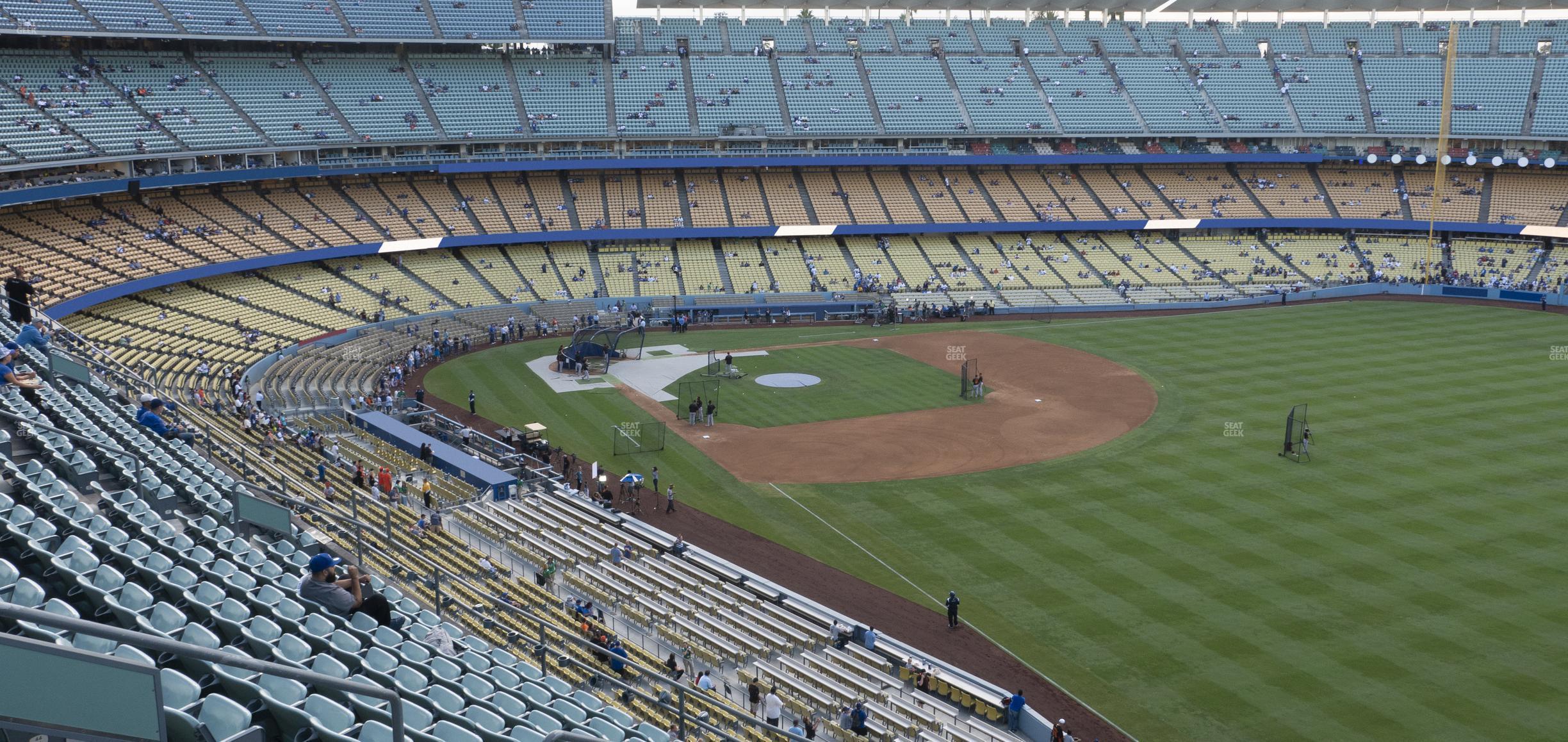 Seating view for Dodger Stadium Section 48 Rs