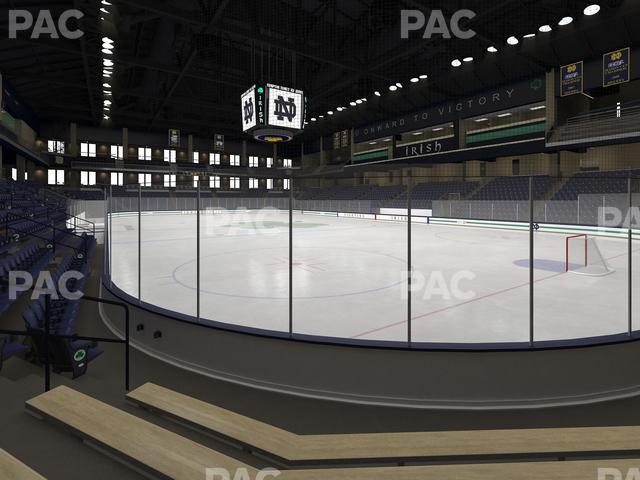 Seating view for Compton Family Ice Arena Section 2