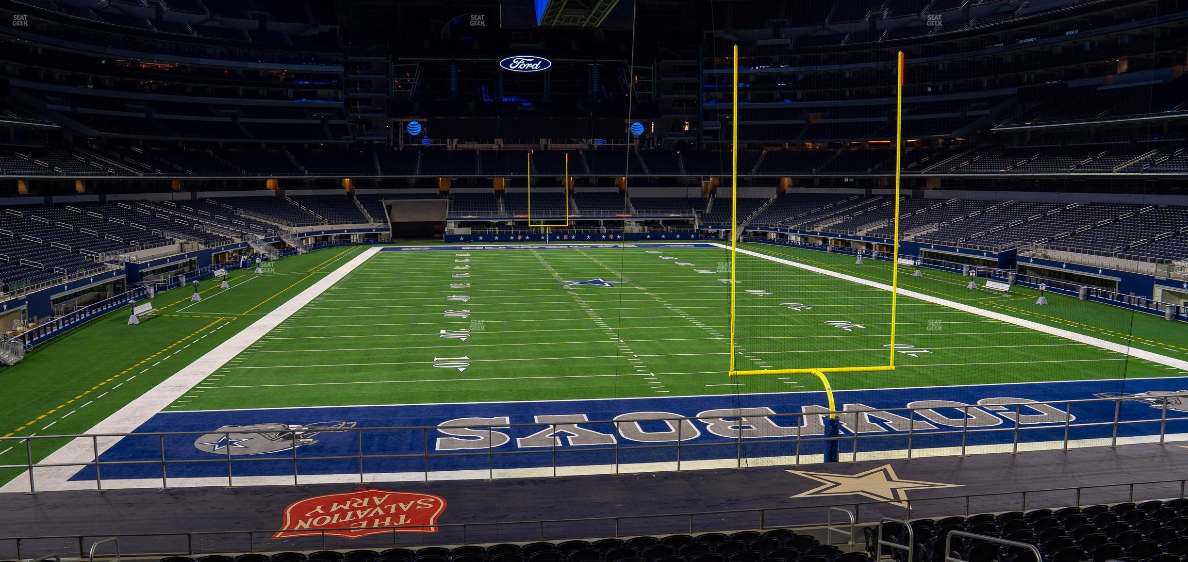 Seating view for AT&T Stadium Section Hall Of Fame Suite 242