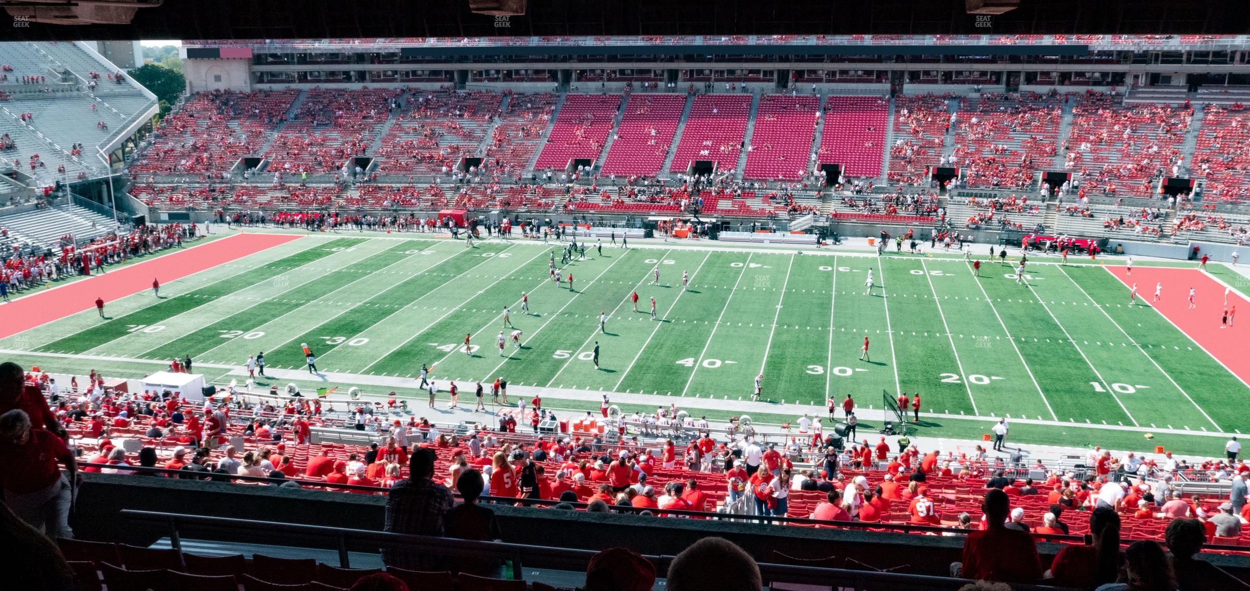 Seating view for Ohio Stadium Section 18 B