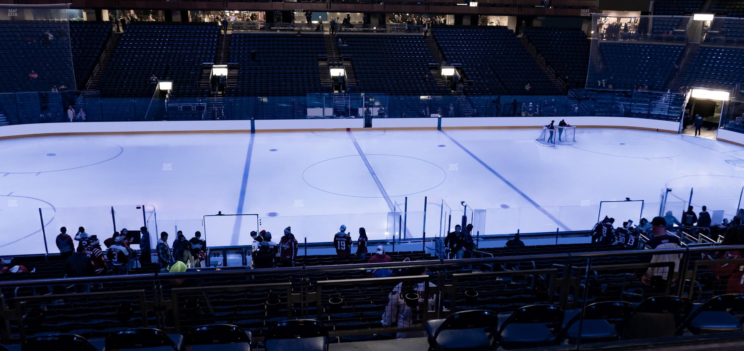 Seating view for Nationwide Arena Section Club 4