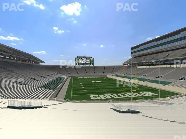 Seating view for Spartan Stadium (Michigan) Section 2