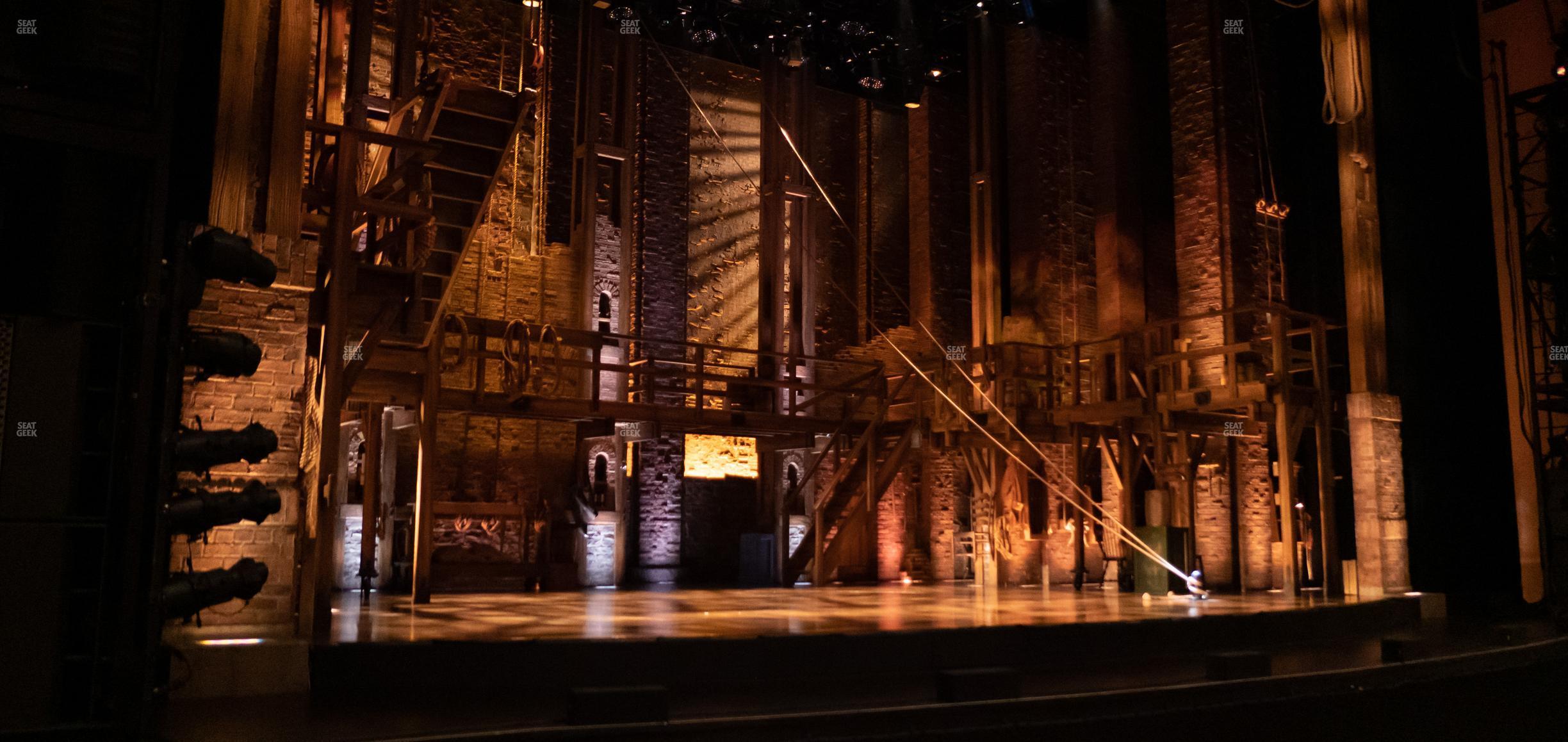 Seating view for ASU Gammage Auditorium Section Pit 1