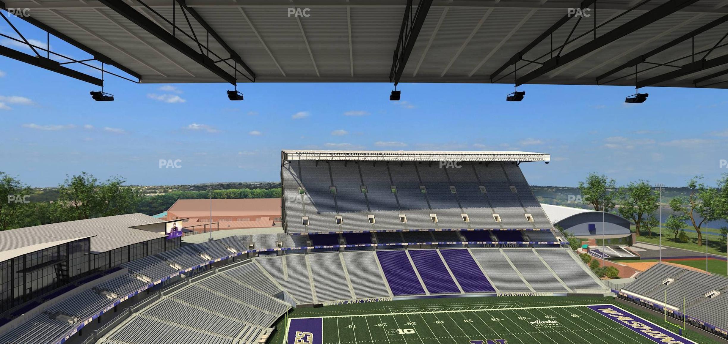 Seating view for Husky Stadium Section 309