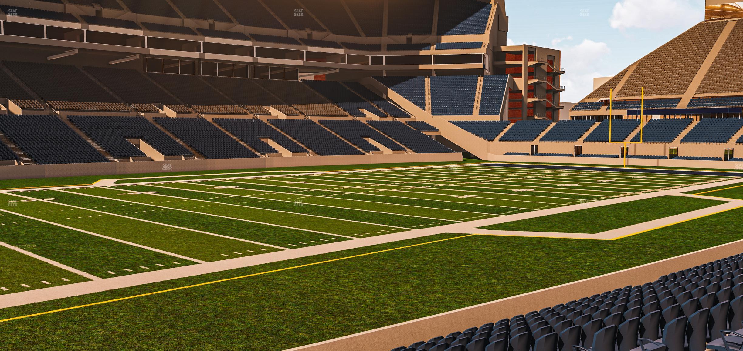 Seating view for Lumen Field Section 113