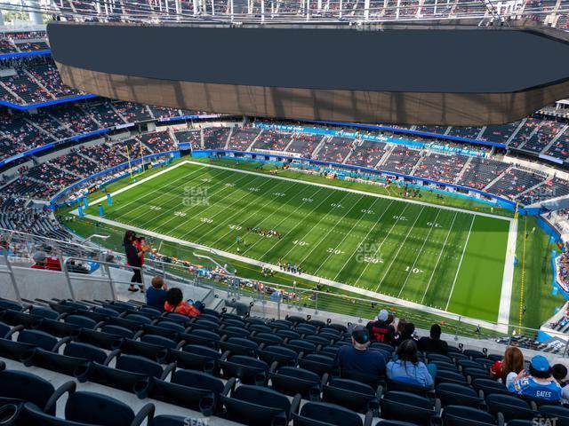 Seating view for SoFi Stadium Section 518