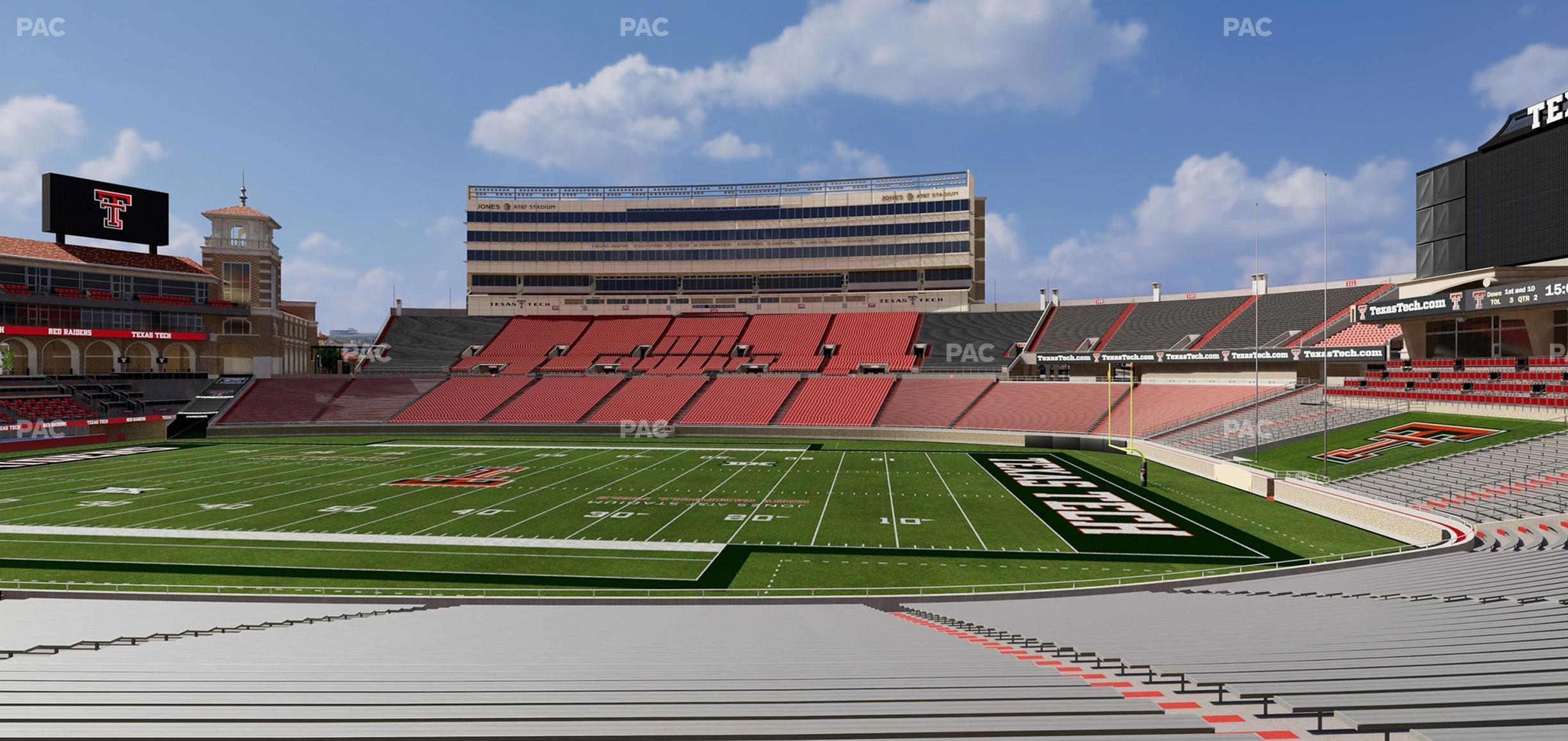 Seating view for Jones AT&T Stadium Section 17