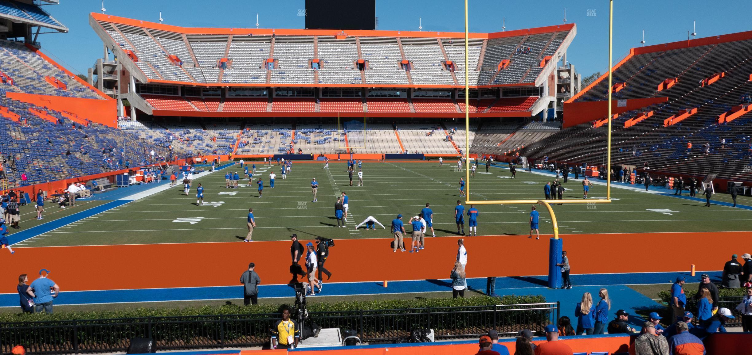 Seating view for Ben Hill Griffin Stadium Section E