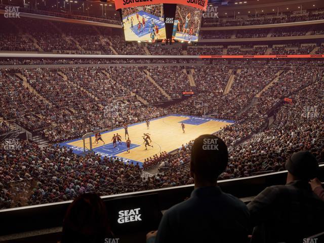 Seating view for Madison Square Garden Section Lexus Level Suite 37