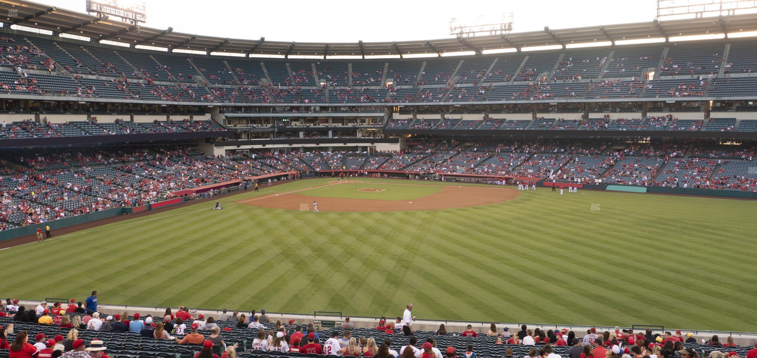 Seating view for Angel Stadium of Anaheim Section 247