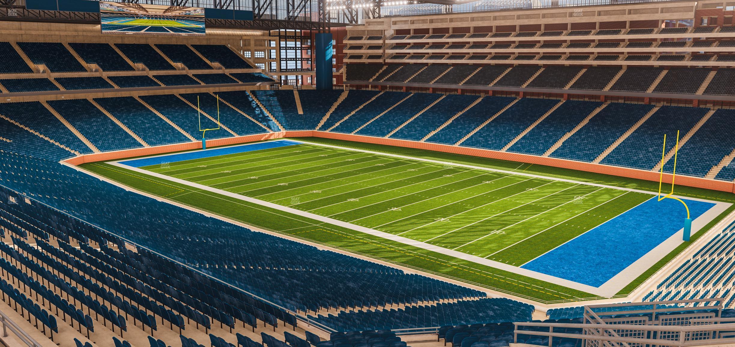 Seating view for Ford Field Section 337