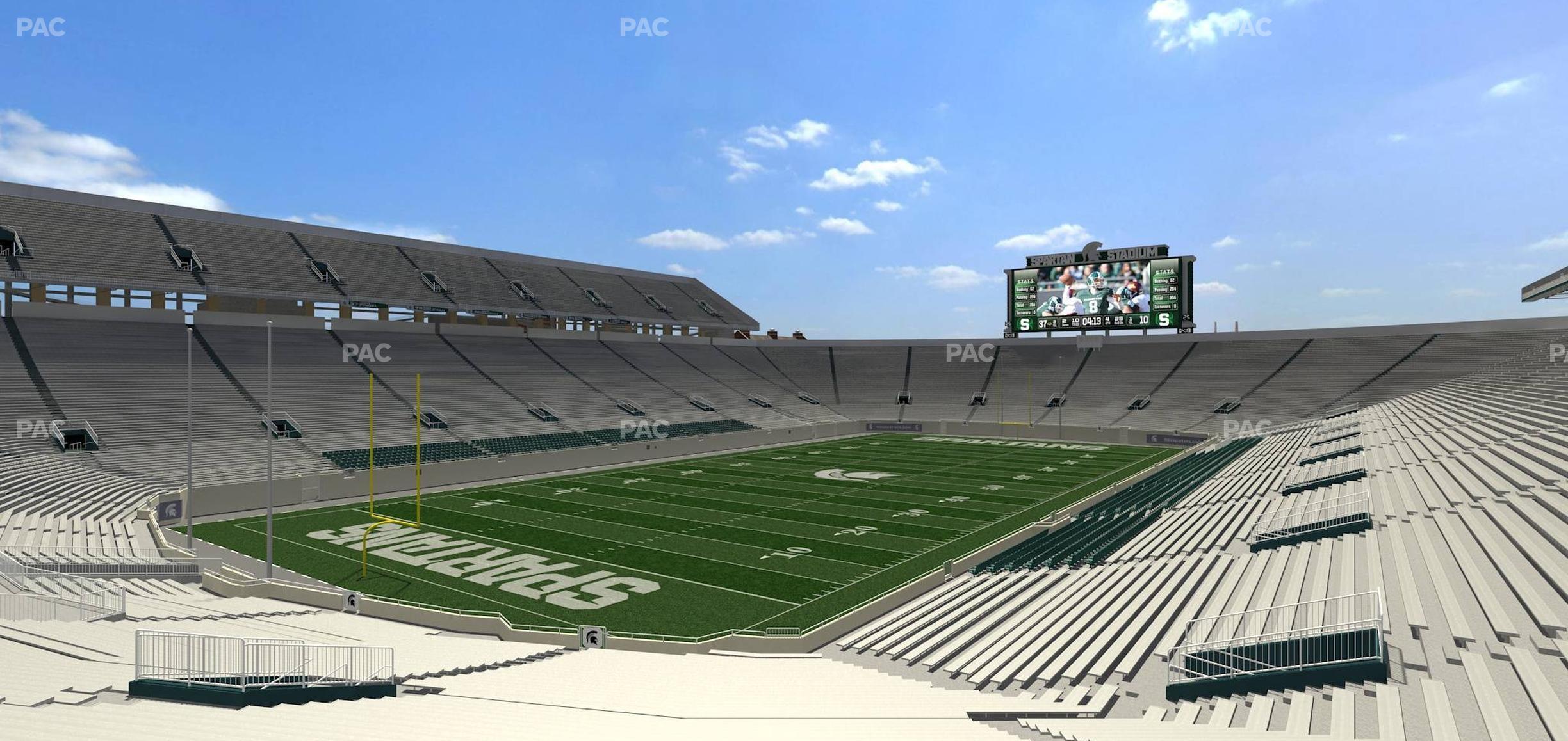 Seating view for Spartan Stadium (Michigan) Section 28