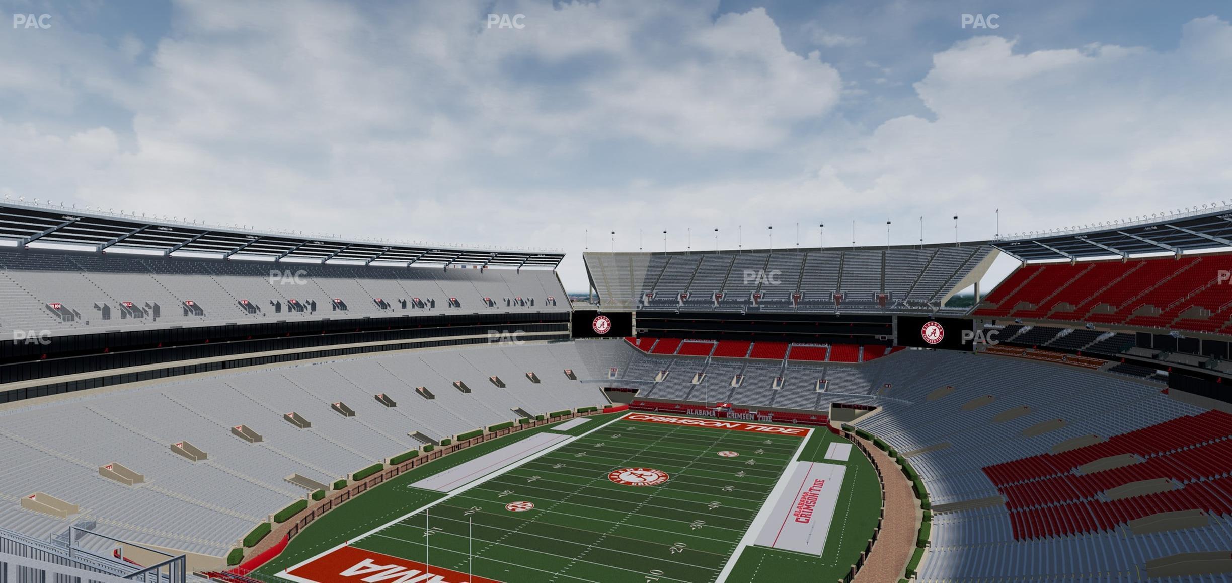 Seating view for Bryant Denny Stadium Section Nn 4