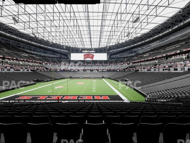 Seating view for Allegiant Stadium Section 144