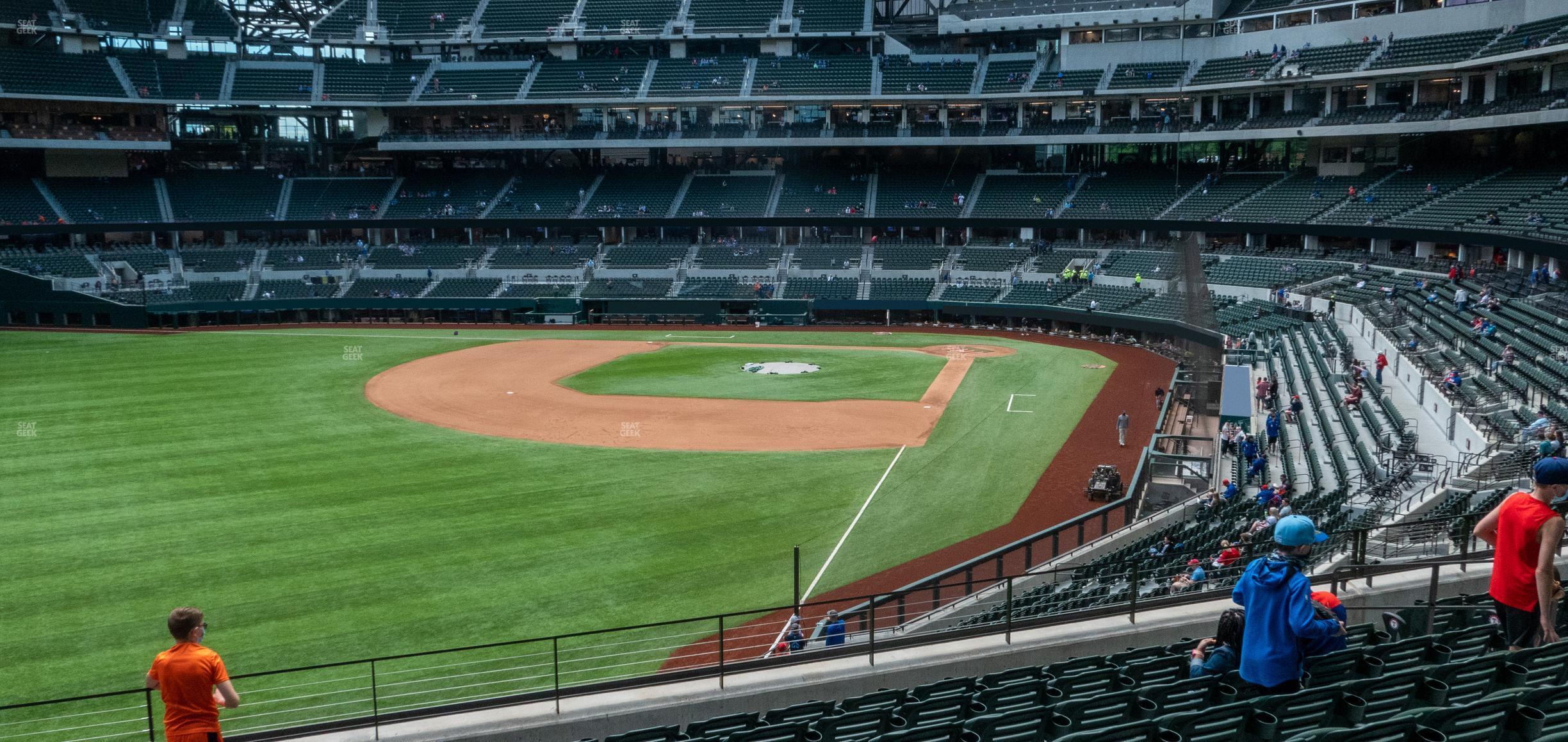 Seating view for Globe Life Field Section 101