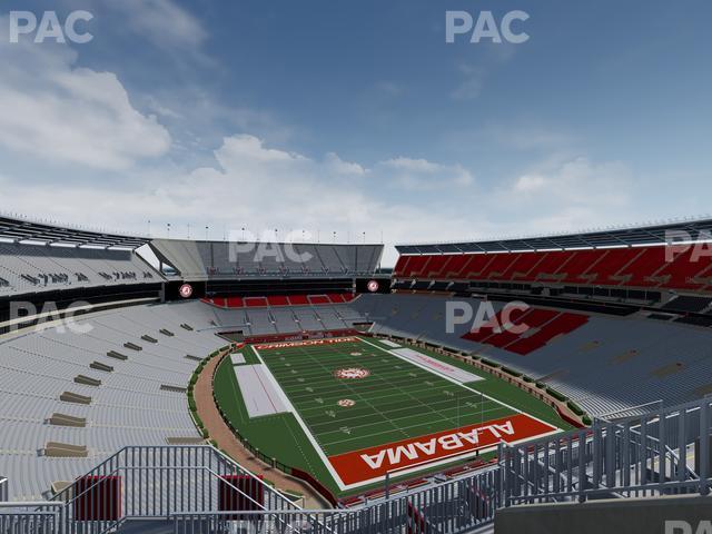 Seating view for Bryant Denny Stadium Section Nn 11