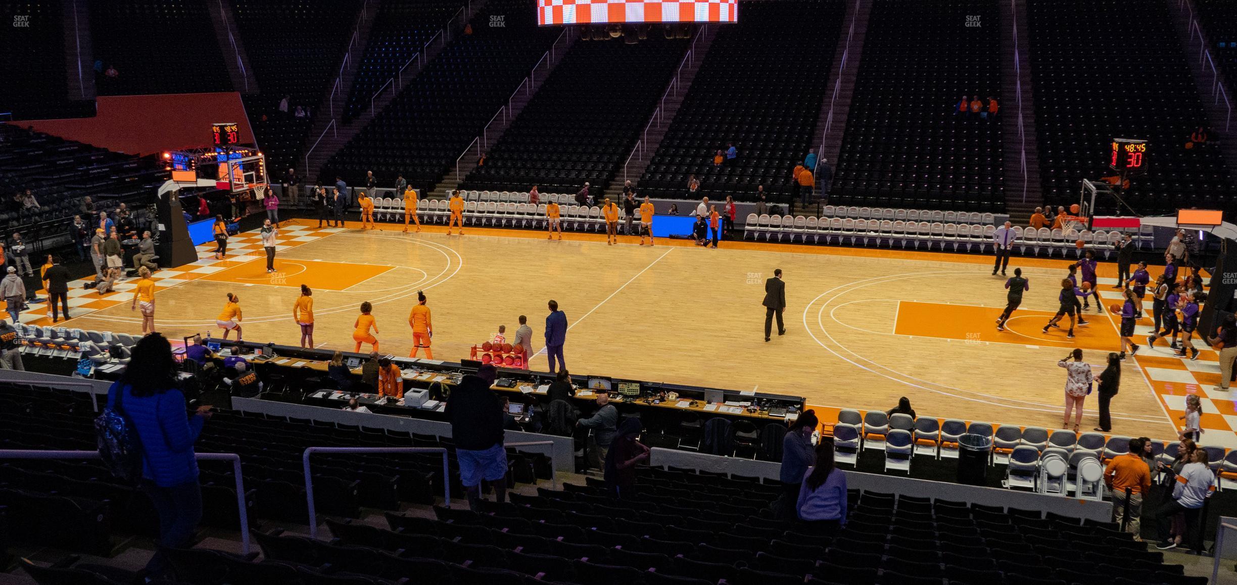 Seating view for Thompson-Boling Arena at Food City Center Section 104