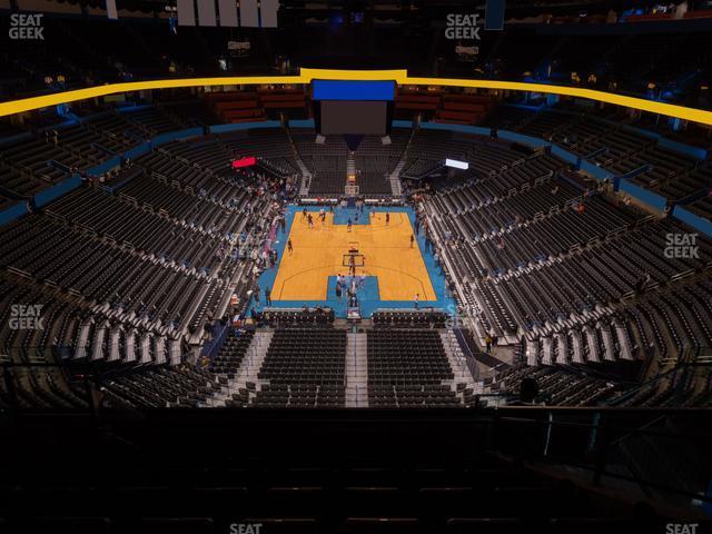 Seating view for Paycom Center Section 316