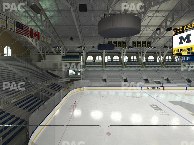 Seating view for Yost Arena Section Champions Box N