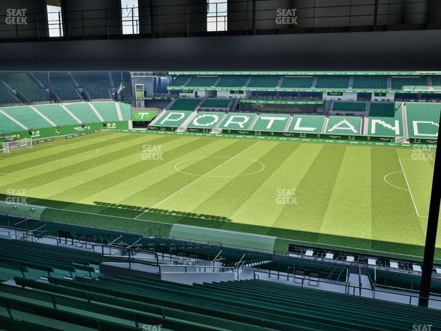 Seating view for Providence Park Section 220