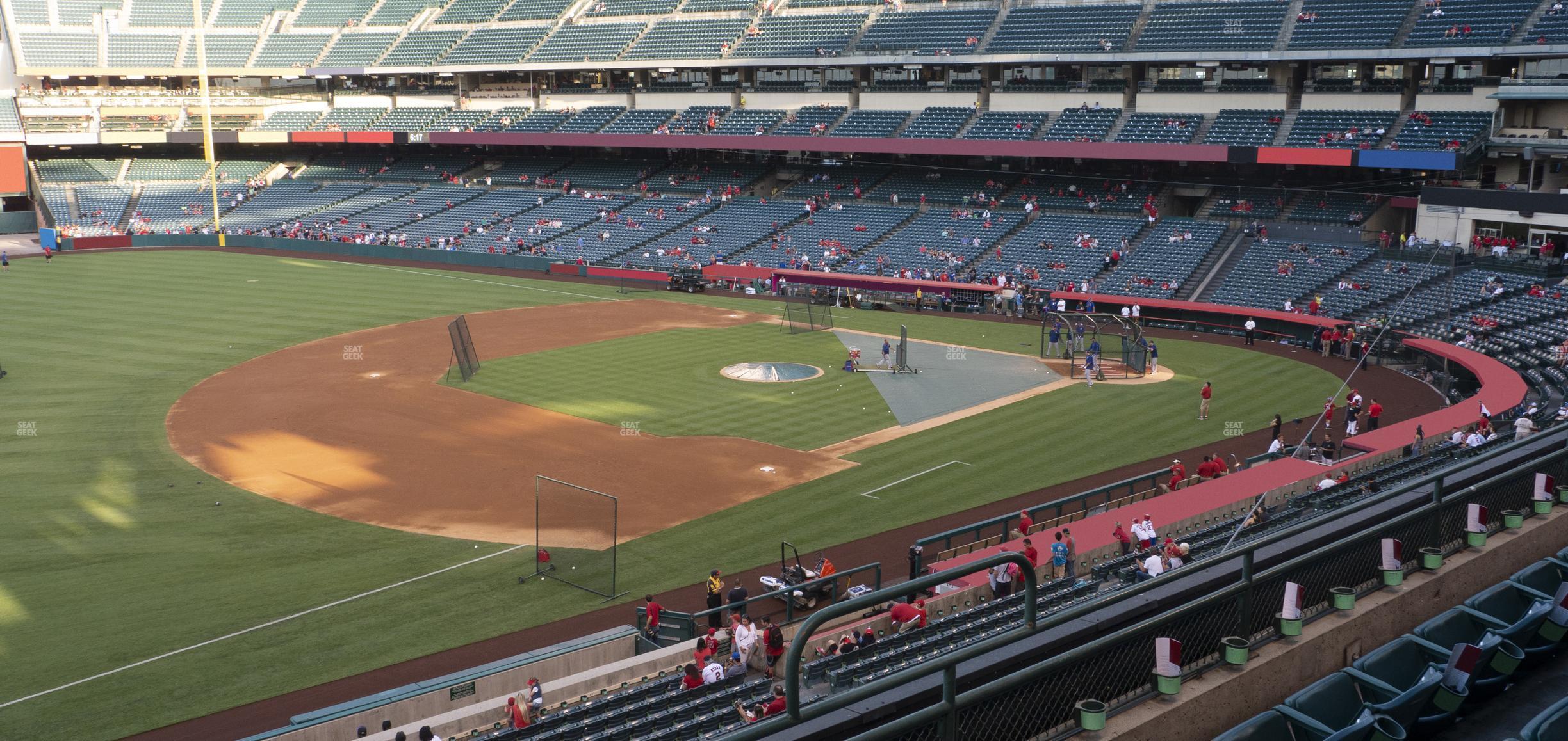 Seating view for Angel Stadium of Anaheim Section 312